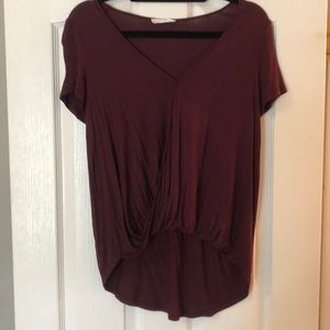 Wine colored shirt, Nordstrom
